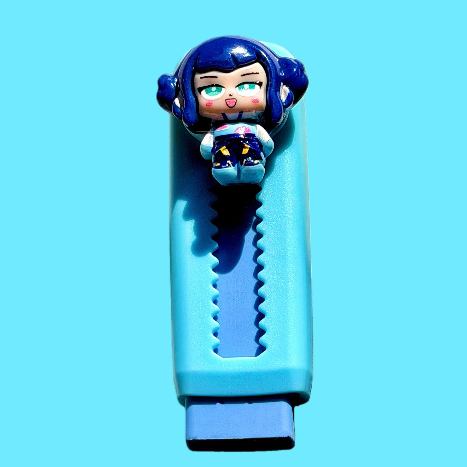 Gomme Push-Pull Chasseurs de Démons Mignons | Papeterie Étudiante Girly et Petit Beau Cadeau Longue Durée Durable Adapté aux Enfants W143763WW-