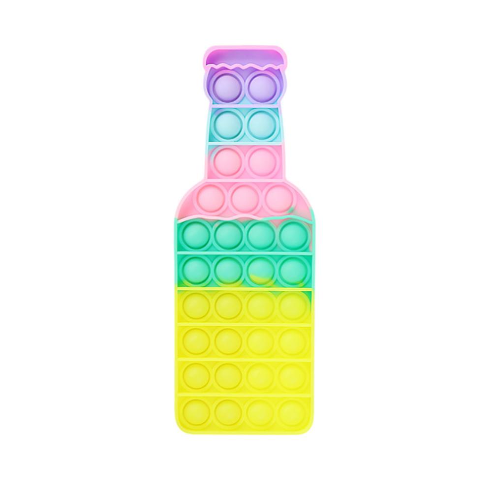 Silikon Welt Kawaii Stressabbau Sensorische Quetschspielzeuge Anti-Stress-Spielzeug Weiche Blase Kinder Spiel Hand Entspannung Dekompression Spielzeug