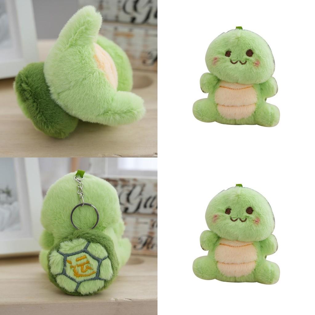 Adorable Cute Plush Turtle Keychain Soft Toy Doll For Bags And Accessories