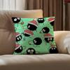 Fairydust Pillow Case Anti-dustmite Pillowcase Invisible Zipper Silky Short Plush Sofa Cushion Cover