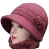 Hat Winter Lady Fleece Warm Knitted Wool Hat Old Hat Fleece Ear Protector