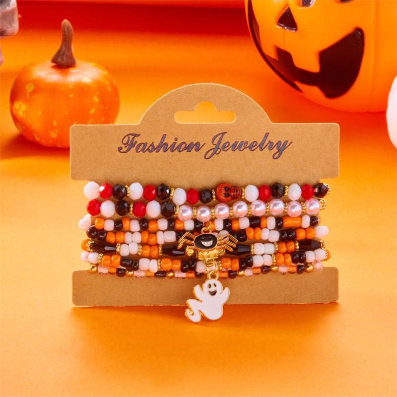 Halloween Ghost Death God Alloy Pendant Set Handcrafted Jewelry For Men And Women