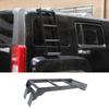 For Hummer H3 2005-2009 Aluminum Alloy Black Car Rear Window Side Roof Ladder Auto Exterior Accessories
