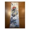 Ukiyo-e Tenugui Towel - Tsukioka Yoshitoshi's "White Waves on a Black Background" (featuring Zhang Shun, Li Kui fighting in the river) - Approx.