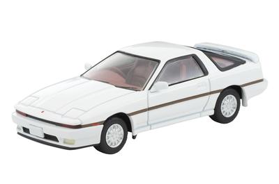 Tomica Limited Vintage Neo Toyota Supra GT Turbo White 86 Year Gatavais produkts LV-N106e 3.0