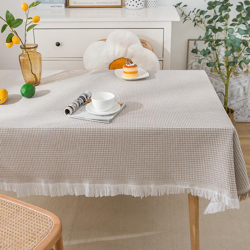 Linen Cotton Tablecloth 230*250cm