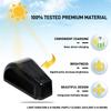 Solar Powered Mouse Cab Roof Running Light Car LED Solar High-brightness Sensor Light Charging Marker Automatic Lights