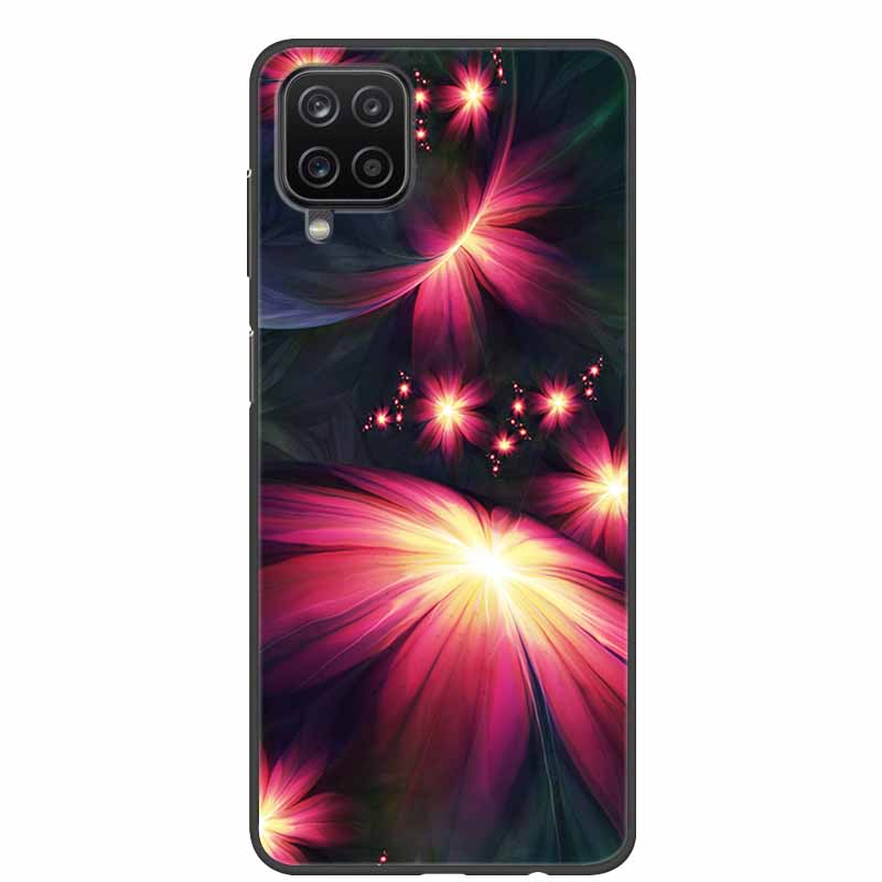 For Samsung A12 Case Marble Soft Silicone Back Case for Samsung Galaxy A12 GalaxyA12 Nacho A 12 SM-A125 Phone Cover Coque Fundas