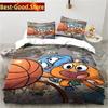 Cartoon The Amazing World Bedding Set Gumball Boys Girls Twin Queen King Size Duvet Cover Pillowcase Bed boys Adult
