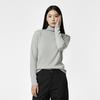STUDIO 235 Seamless Reversible Turtleneck Gray
