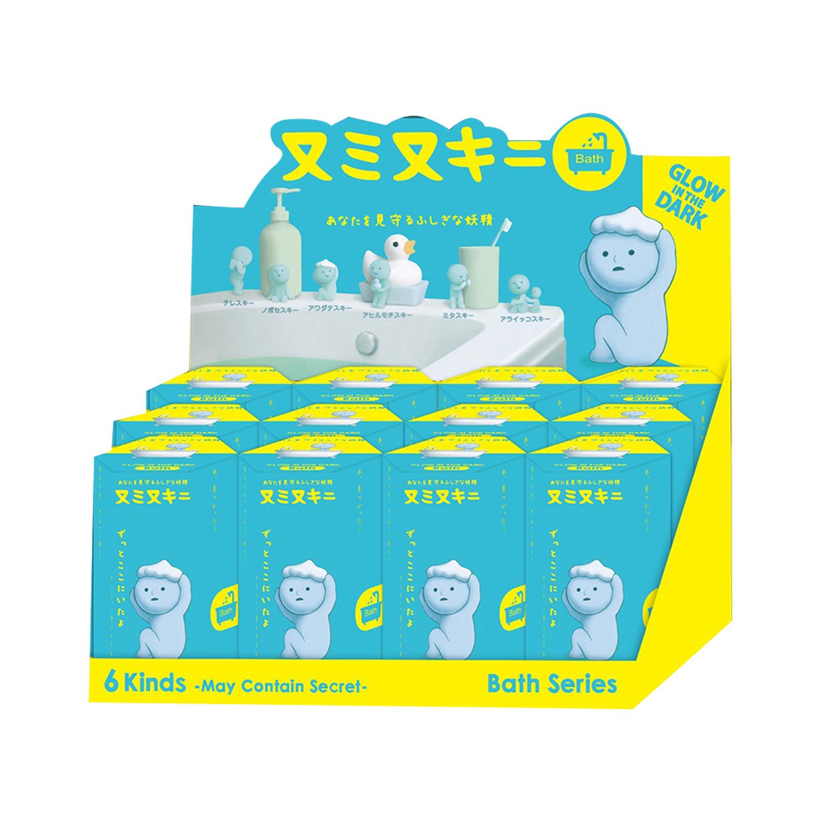 

Милые подвесные украшения для автомобиля, светящаяся коробка, 12 коробок One Size