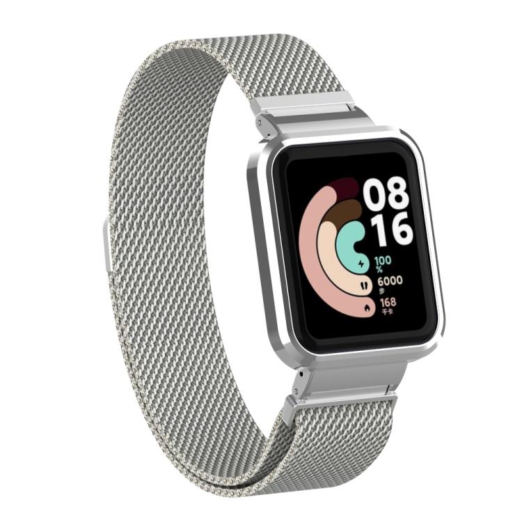 For Xiaomi Mi Watch Lite / Redmi Watch Milanese Magnetic Metal Watchband