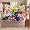Steven Universe Printed Flannel Blanket, Skin Friendly Warm Throw for Indoor Couch Bed Daily Use