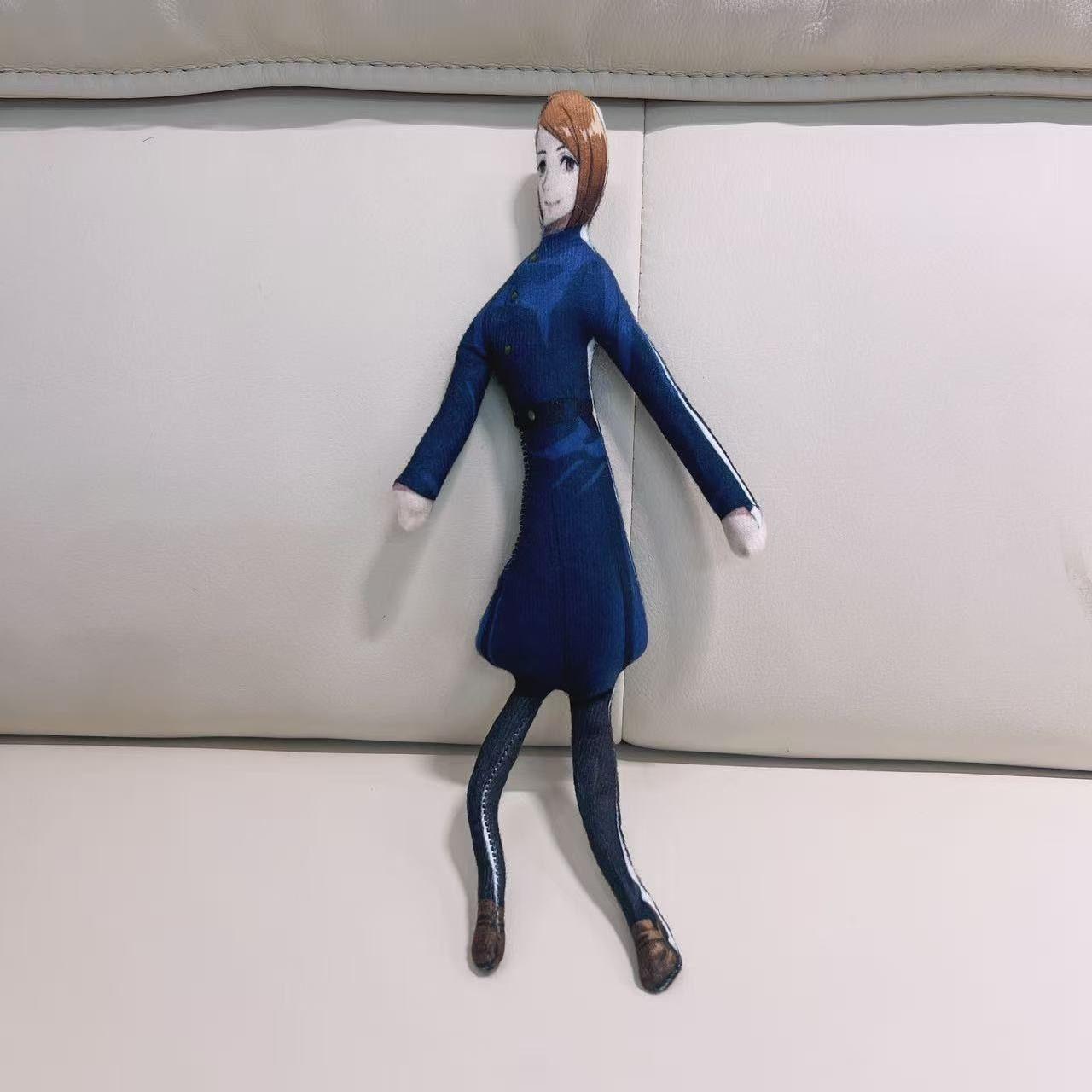 30cm Aangepaste Anime Jujutsu Kaisen Gojo Satoru Itadori Yuji Cosplay Pluche Abstracte Muis Figuur Lichaam Draad Skelet Actie