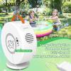 Bubble Machine Automatic Bubble Blower Rotated 90°/360° For Child Adult USB Rechargeable Battery Portable Bubble Machine For Fun Outdoor Toy Party