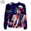PLstar Cosmos Nieuwe 3D Hoodies/Sweatshirt/Jas/Heren Dames 2019 Michael Jackson Print Sweatshirt met Capuchon Streetwear Tops