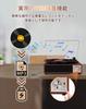 VOKSUN Record Bluetooth Transmit and USB Recording and RCA Speaker Earphone RPM and Inch AUX Dustproof Japanese Instruction Red Walnut Color Player,