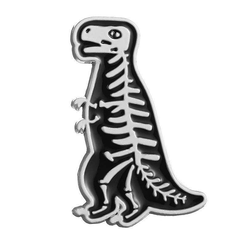 Charming Metal Crane Shape Brooch Fashionable And Decorative Enamel Pin All For