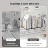 Acrylic Desktop File Pen Holder & Bookshelf Stand