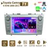 Radio de Coche 2Din Android 8 PULGADAS Para Toyota Camry XV40 2006-2011 Carplay Reproductor Multimedia Estéreo Autoaudio Unidad Principal Navegación GPS 1+32GB