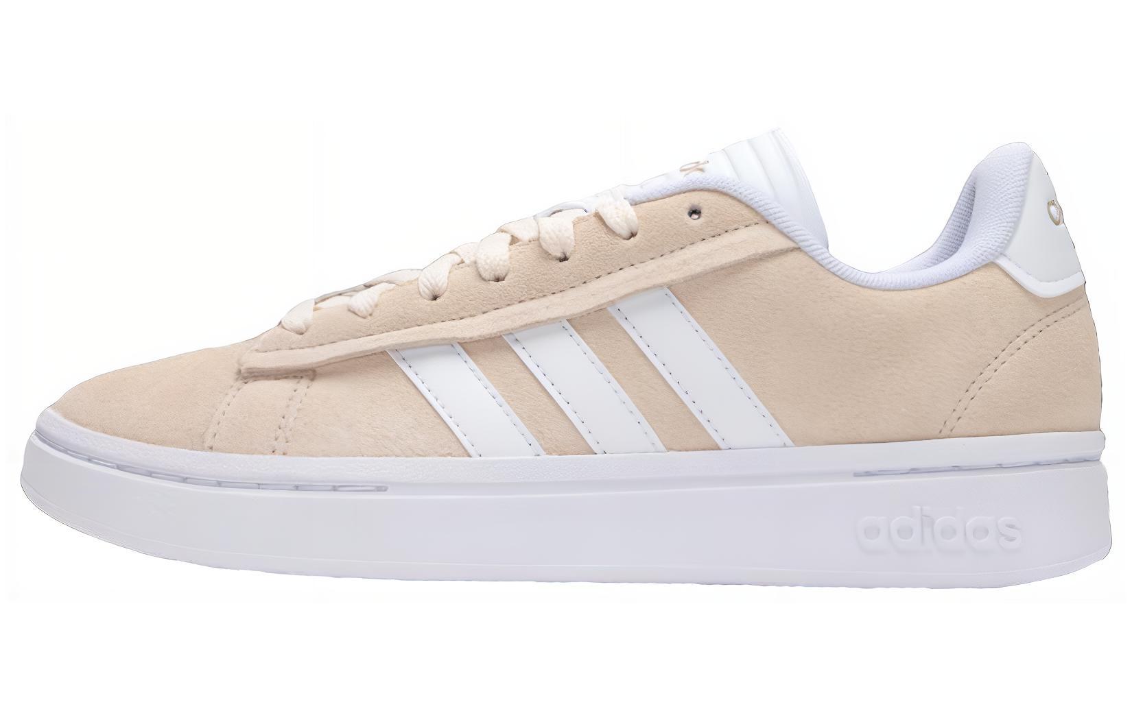 

Adidas GRAND COURT ALPHA Cushioning Slip Resistant Abrasion Resistant Low top Tennis Shoes Women s Light Khaki IH0855 38