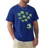Swarm Of Piranhas T-Shirt Korean Fashion Anime Stuff Summer Tops Man Clothes Mens White T Shirts
