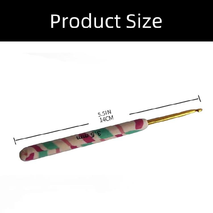 9 ks Ergonomická rukojeť Háček na háčkování Ergonomická sada háčků na háčkování Háček na háčkování pro háčkování Tkaní 2,0 mm - 6 mm