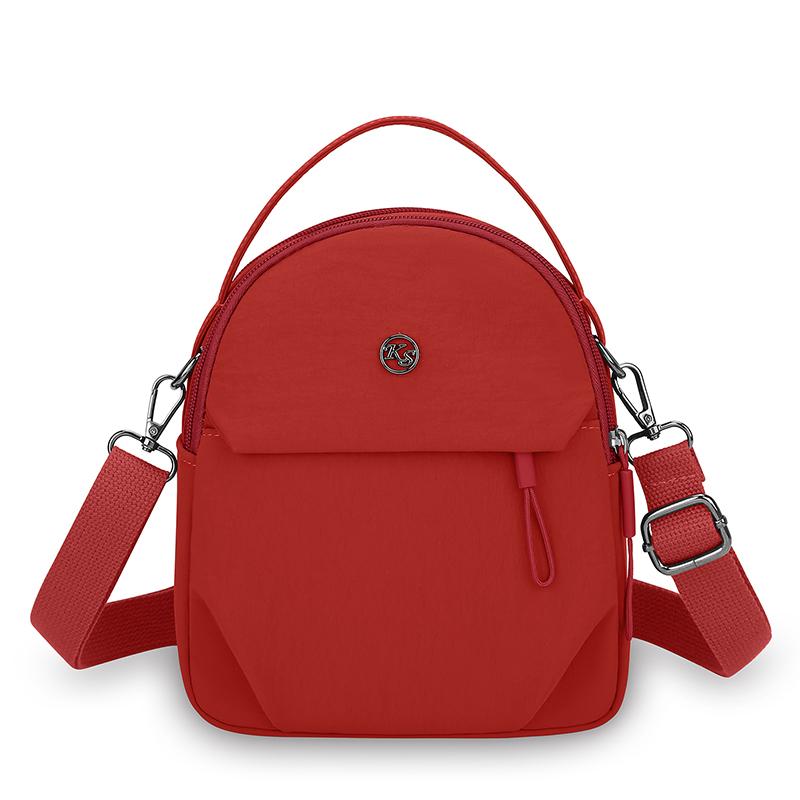 Women's Handbag Solid Color Shoulder Bag Waterproof Nylon Bag