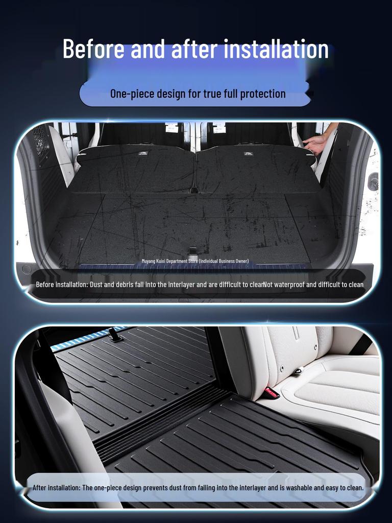 2026 iCAR V23 Trunk Mat TPE Tail Box Accessory