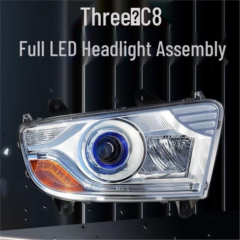LED DRL Headlight for Sany C8 Electric Concrete Mixer Truck - Blue Left