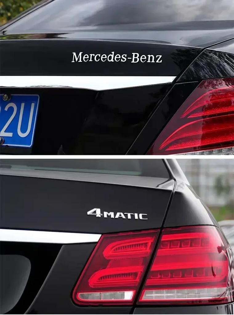 CRE1 3D ABS Car Emblem Sticker for Mercedes Benz AMG 4Matic A B C E G CLA GLK CLASS W221 W212 W213 W176 W205 W177 X253 Decoration