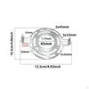 5 Count Light Fixture Support Bracket, Round Crossbar Plate for Pendant Lighting Near Ceiling