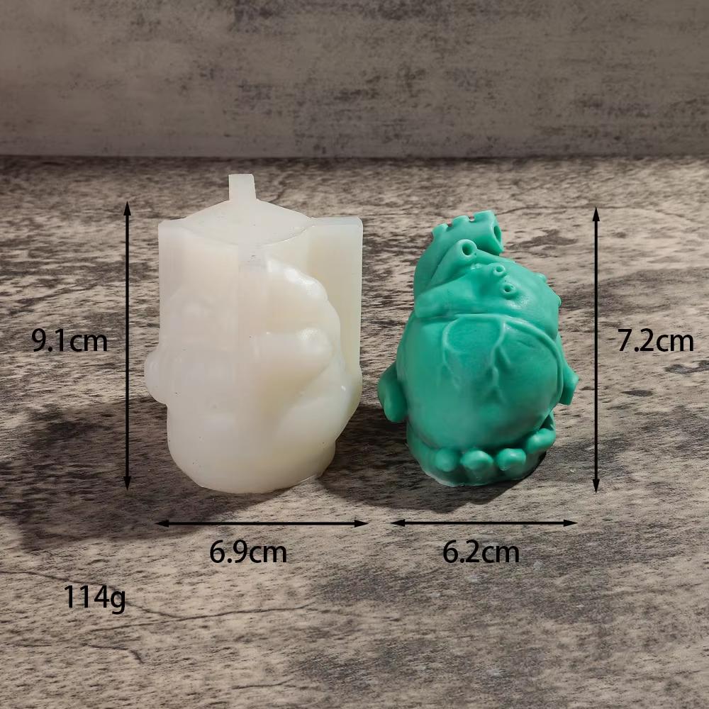 Rose Relief Skull Candle Silicone Mold 3D Halloween Ghost Claw Rose Ball Aromatherapy Pendant Molds Holiday Decor Accessories