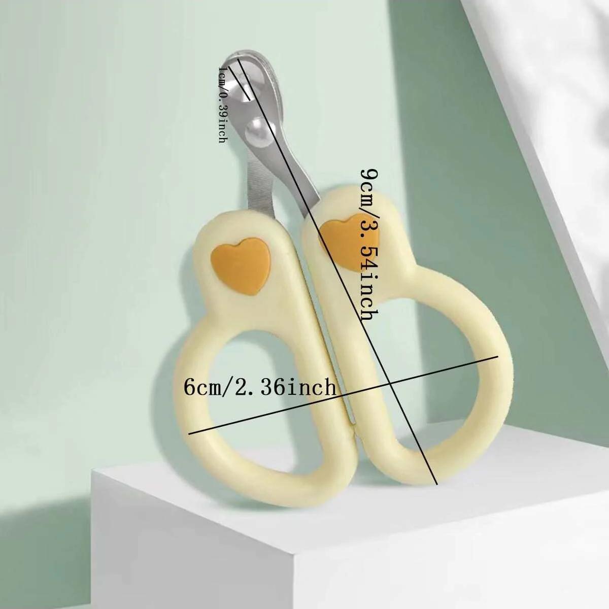 

1 шт.-Мини-профессиональная когтерезка для домашних животных, подходит для кошек и собак, когтерезка для лап, подходит для начинающих, кошек и собак S жёлтый