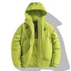 A New Solid-color Casual Windproof, Waterproof and Warm Winter Sweatshirt for Outdoor Hooded Men