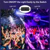 T-SUN 1PC 100W LED UV Black Lights Stage Blacklight Ultraviolet Flood Effect Light for Halloween Xmas Dance DJ Disco Party Bar