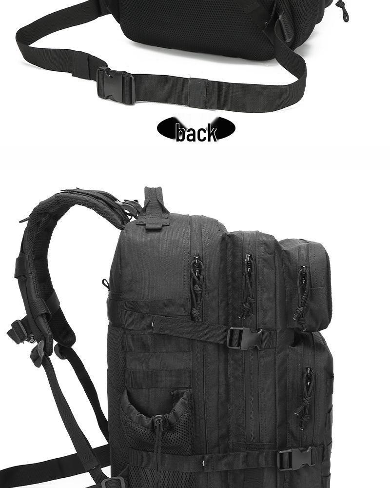 Large Capacity Tactical Camouflage Hiking Backpack for Outdoor Travel and Climbing