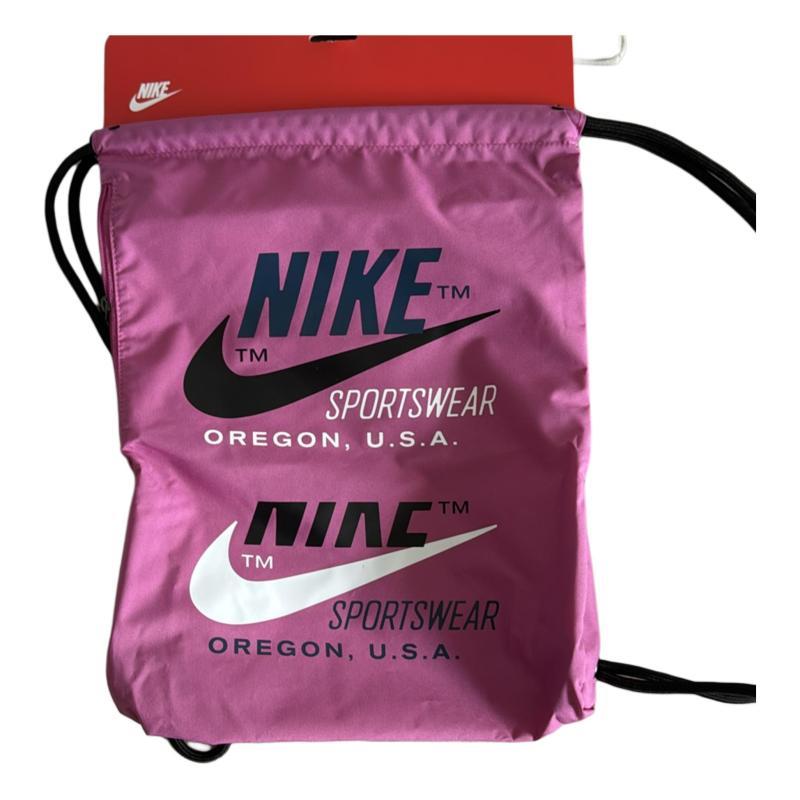 

Nike Heritage Polyester Gym Bag Medium Size Unisex Fuchsia Casual BA5903-691 фуксия