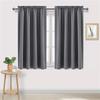 Moderne einfarbige Verdunkelungsvorhänge energiesparend wärmeisoliert raumverdunkelnd für Schlafzimmer Wohnzimmer