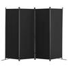 Room Divider, 4 Panel Room Dividers and Folding Privacy Screens, Fabric Partition Room Dividers for Office, Bedroom, Dining Room, Study