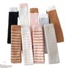 Winter Socks Women'S Long Tube Over The Knee Coral Fleece Women'S Socks Striped Wind Thickened Fleece Home Floor Socks