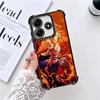Anime Itadori Yuji JUJUSU Plating Phone Case For Xiaomi Redmi Note 14 15 Pro Plus 13 12 11 11S 11T 10 9S 9 5G Anti-Fall Airabag