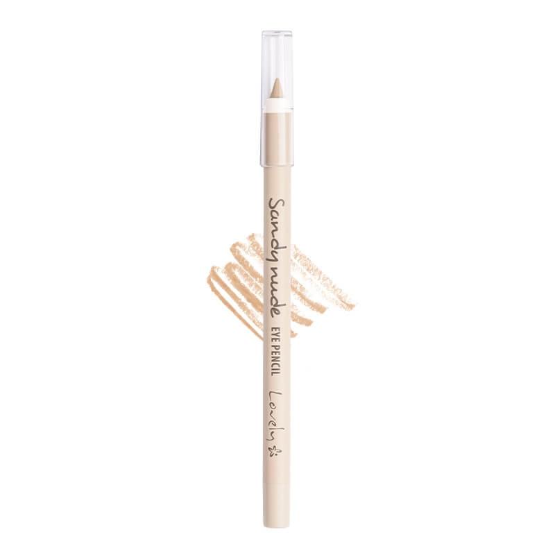 Expert Precision Sandstone Eye Liner Pencil - Long-Lasting 1.2g, Smudge-Resistant Neutral Shade for Defined Eyes