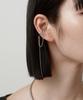 Novice Tokyo Long Chain Ear Cuff / Silver