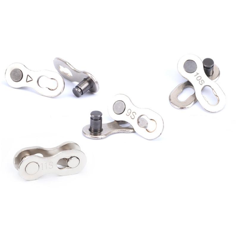 1Pair Chain Link Joint Connector 6/7/8/9/10/11/12 Speed Chain Connector Buckles Bike Chain Quickly Link Connector Joints