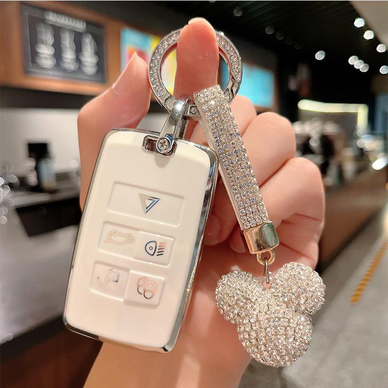 Premium Jaguar Key Case for XEL, XFL, F-Pace, I-Pace, F-Type, and XJ