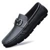 Fashion Men's Genuine Leather Loafers Slip-On Casual Shoes Comfortable Soft Sole Classic Driving Moccasins for Men Business Dress Shoes