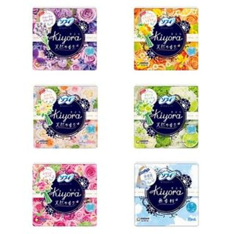 Unicharm - Ароматизированные ежедневные прокладки Kiyora Gentle Rose - 72 pcs