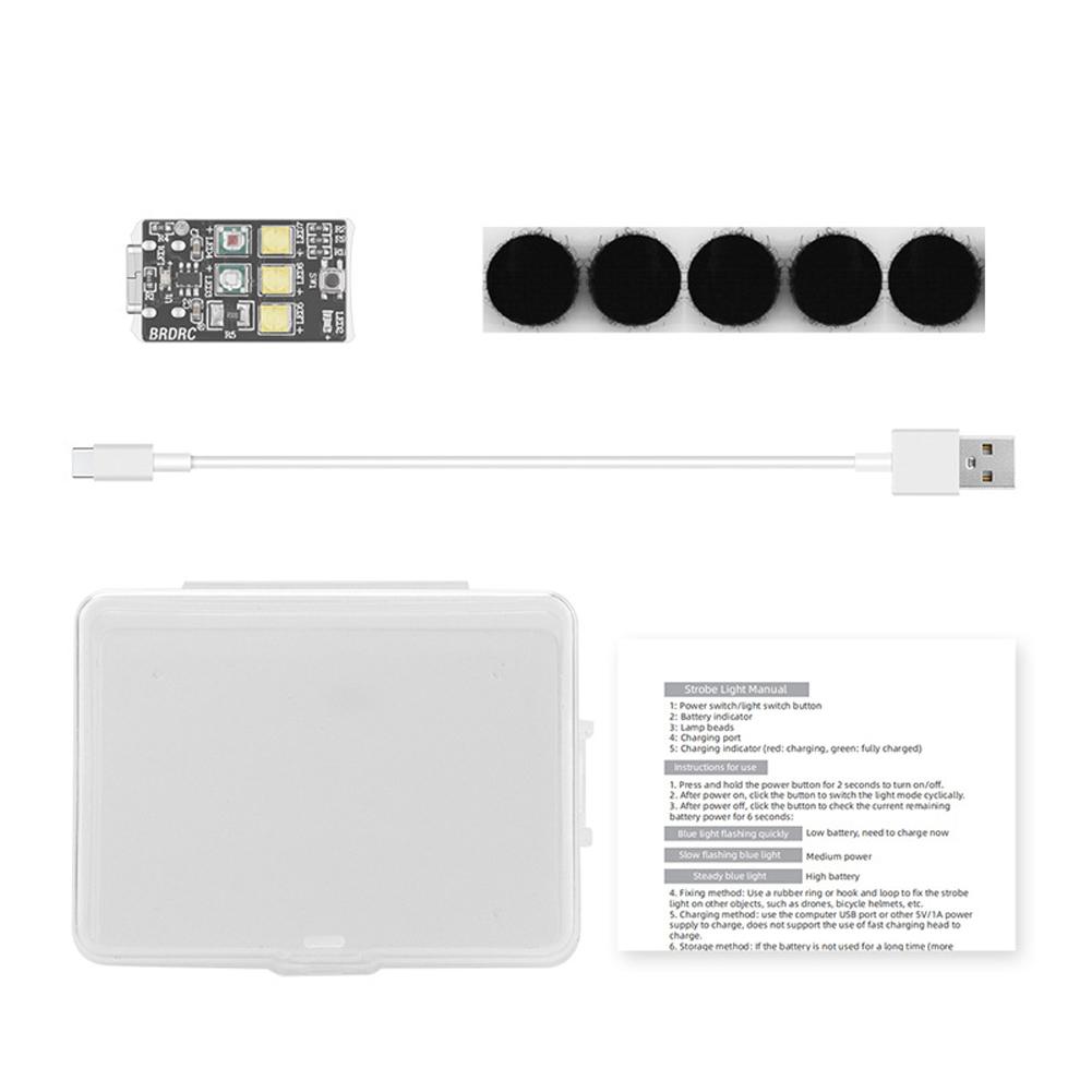 

Универсальный светодиодный стробоскоп для мотоцикла, мини-сигнальная лампа, указатель поворота для DJI Avata/Mavic 3 Pro