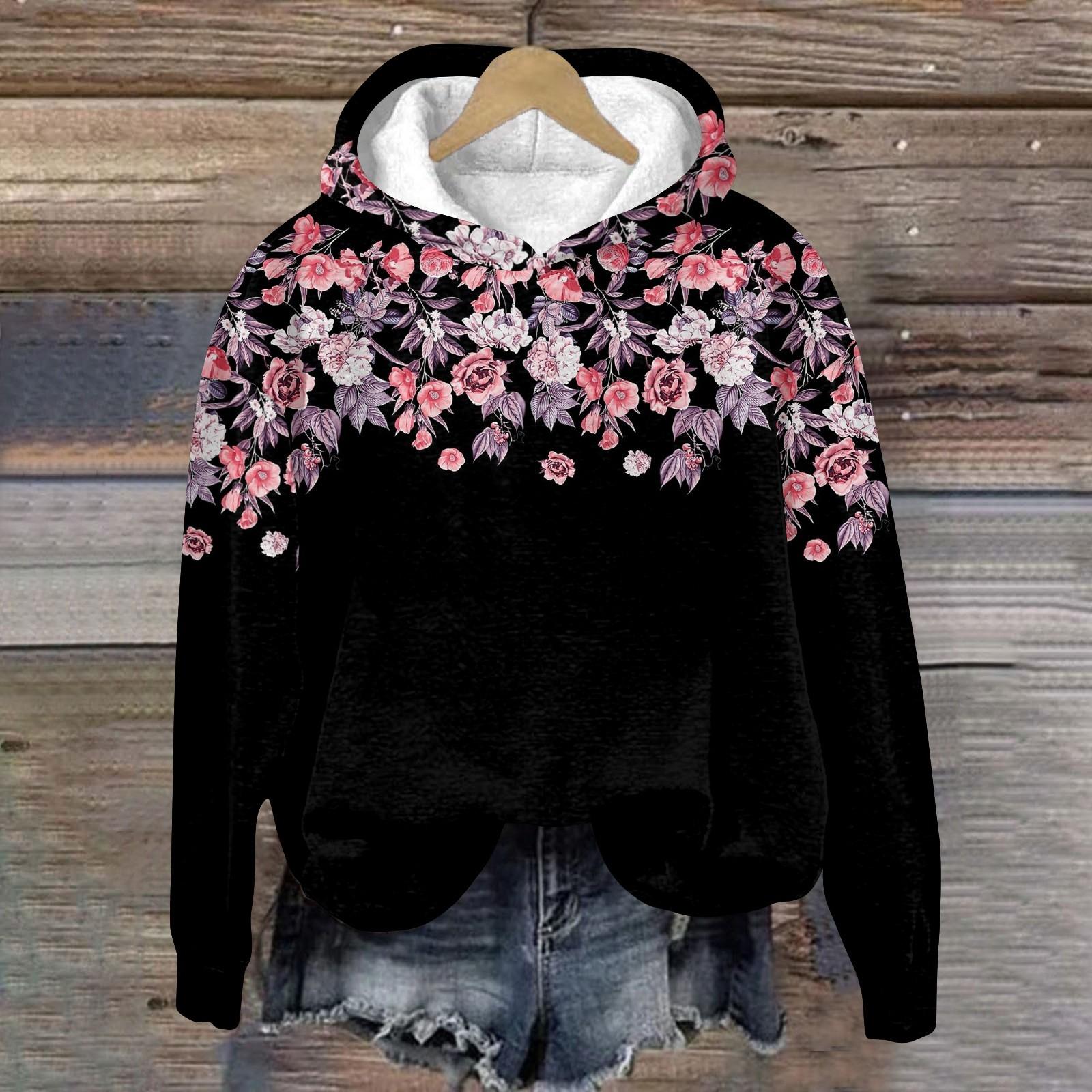 

Женская мода, повседневные универсальные повседневные толстовки, топы с длинными рукавами, толстовки M